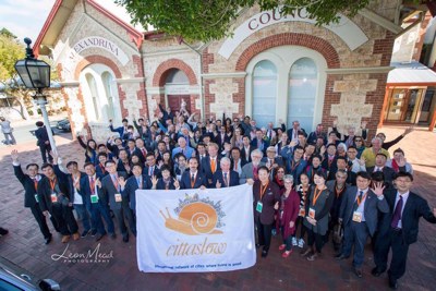 Cittaslow International General Assembly attendees in Goolwa